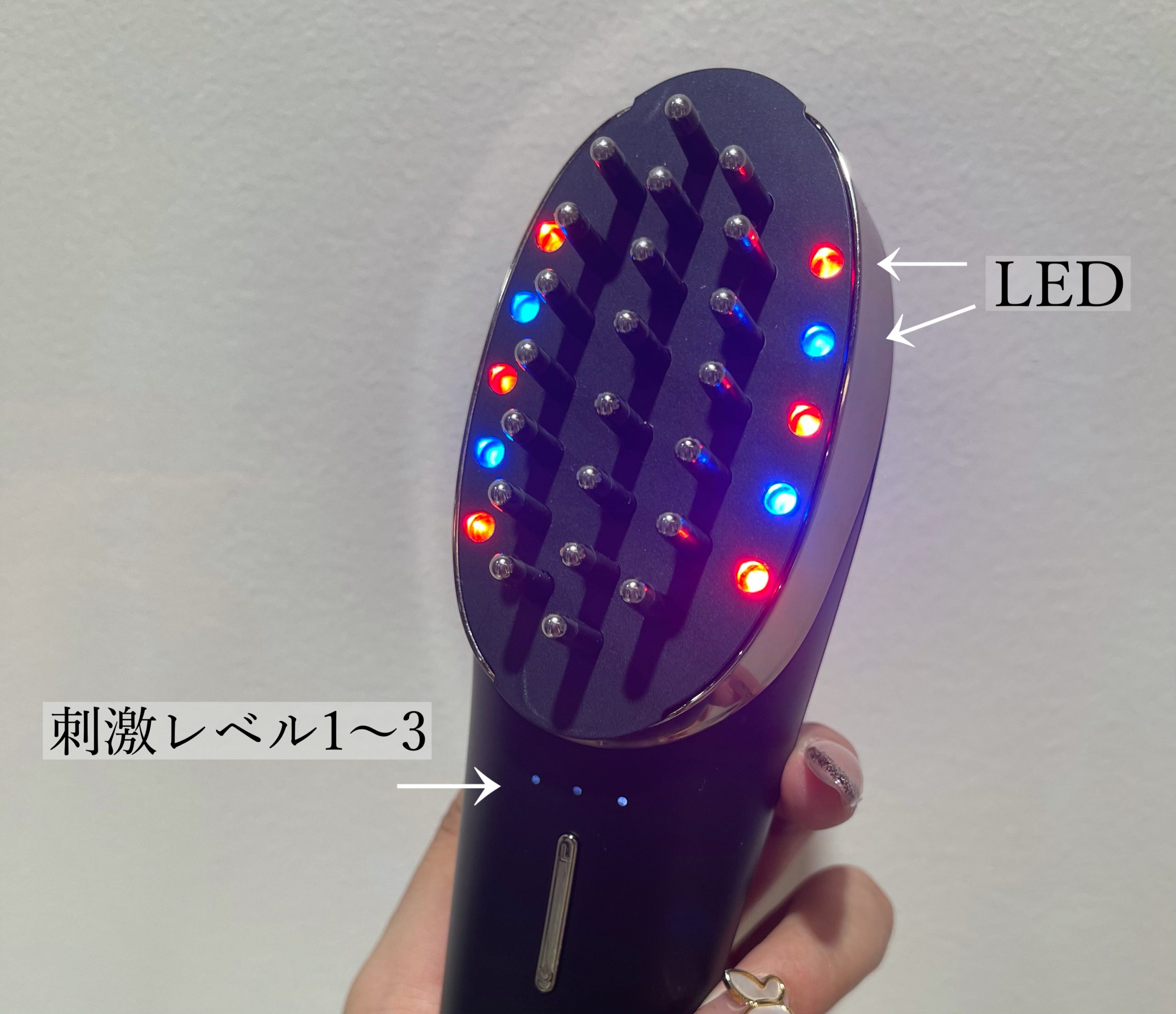 ヴェーダスカルプブラシ BS for salon 美容機器 美容/健康 家電